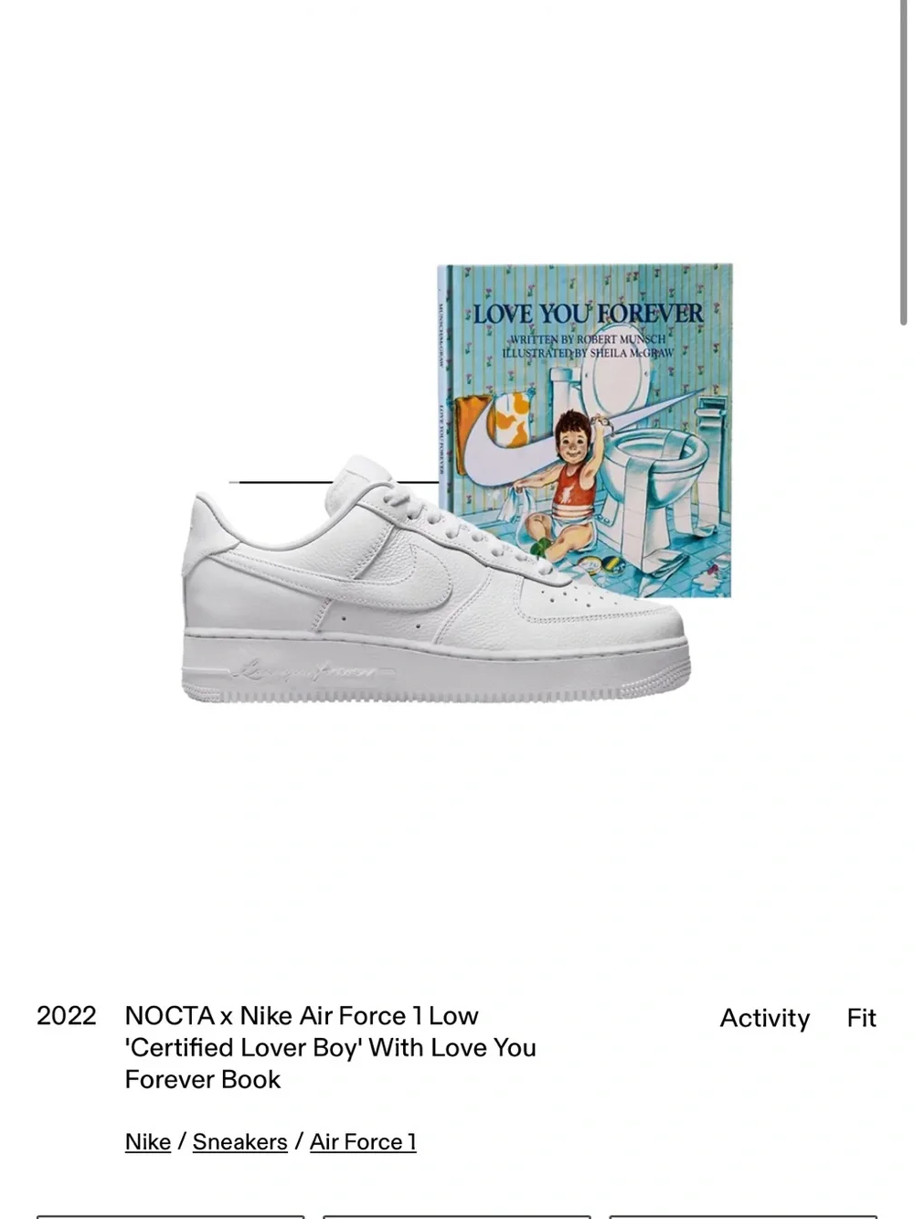 Nike Air Force 1 White Leather Low-Top Sneakers